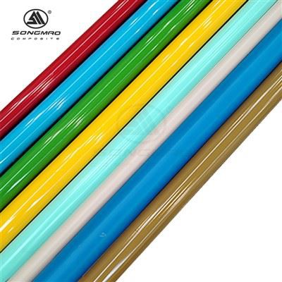 Kolorowa rurka z włókna węglowego